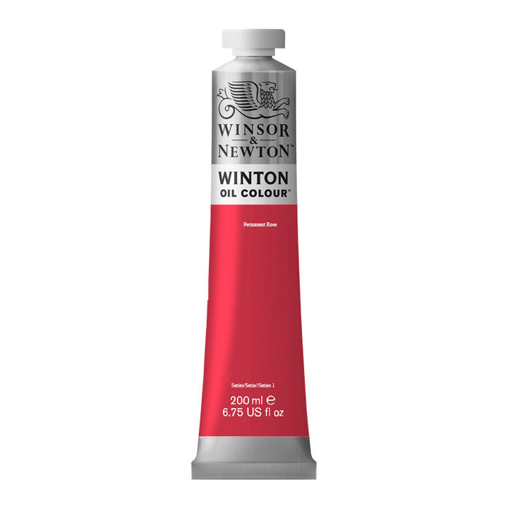 Colore ad olio Winsor & Newton Winton 200 ml – Permanent Rose