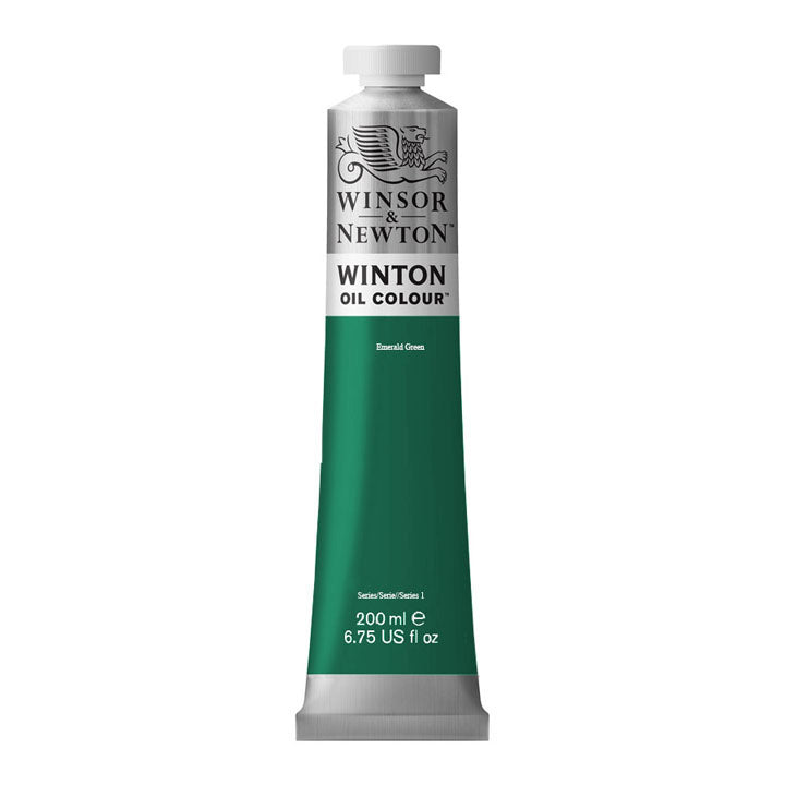 Colore ad olio Winsor & Newton Winton 200 ml – Emerald Green