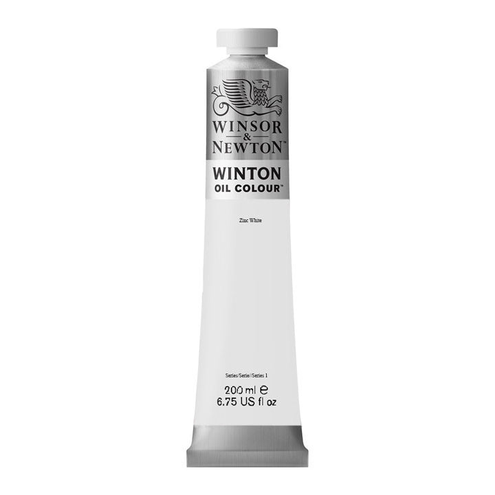 Colore ad olio Winsor & Newton Winton 200 ml – Zinc White