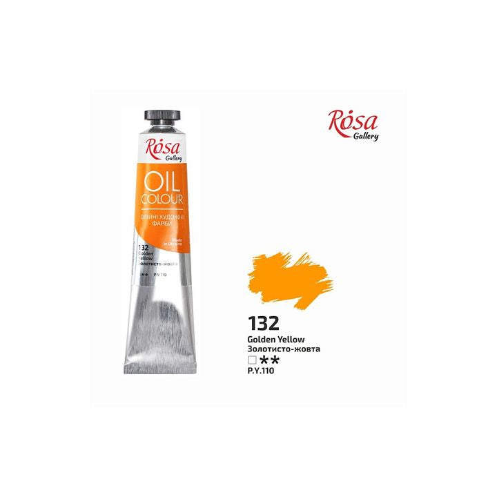 Colori ad olio Rosa Gallery 45 ml – 132 giallo oro