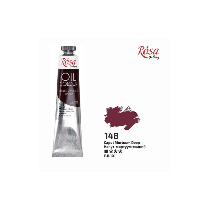 Colori ad olio Rosa Gallery 45 ml – 148 caput mortuum scuro