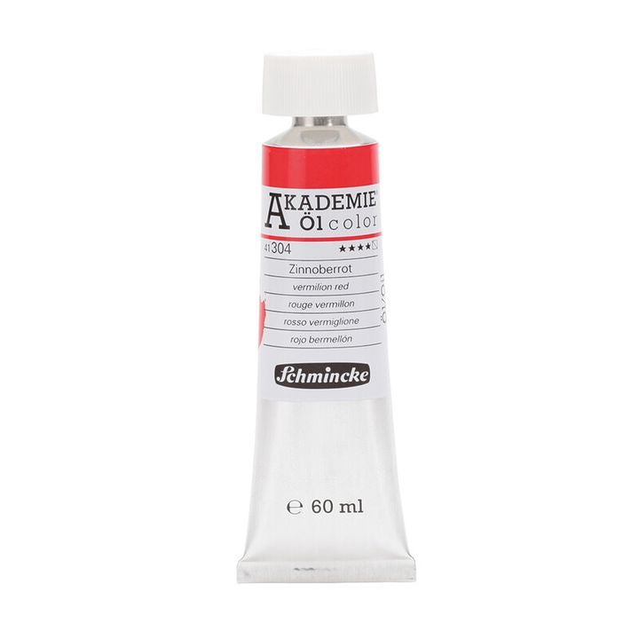 Vernici ad olio Schmincke AKADEMIE 60 ml – 304 rosso vermiglio