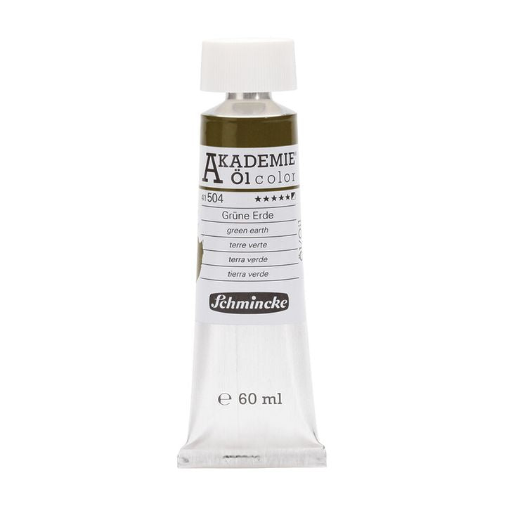 Vernici ad olio Schmincke AKADEMIE 60 ml – 504 Terra Verde