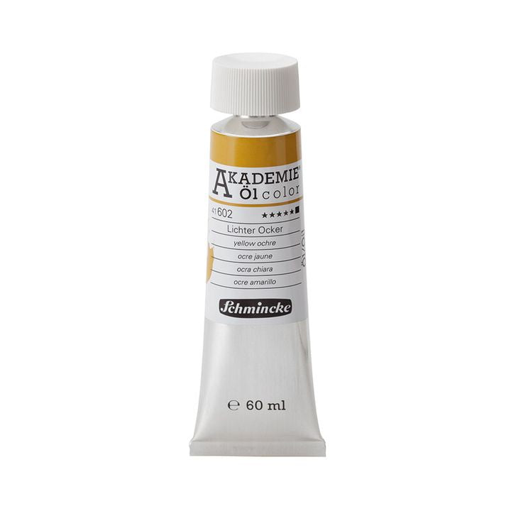Vernici ad olio Schmincke AKADEMIE 60 ml – 602 Ocra Gialla
