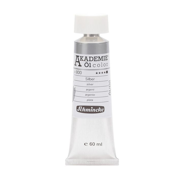 Vernici ad olio Schmincke AKADEMIE 60 ml – 800 - Argento