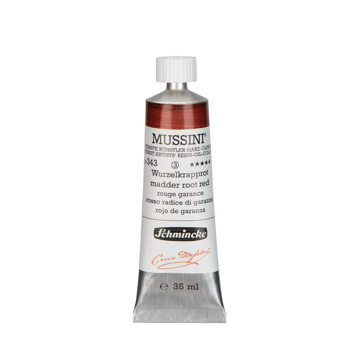 Colori ad olio Schmincke MUSSINI 35 ml – 343 Rosso Radice di Madder