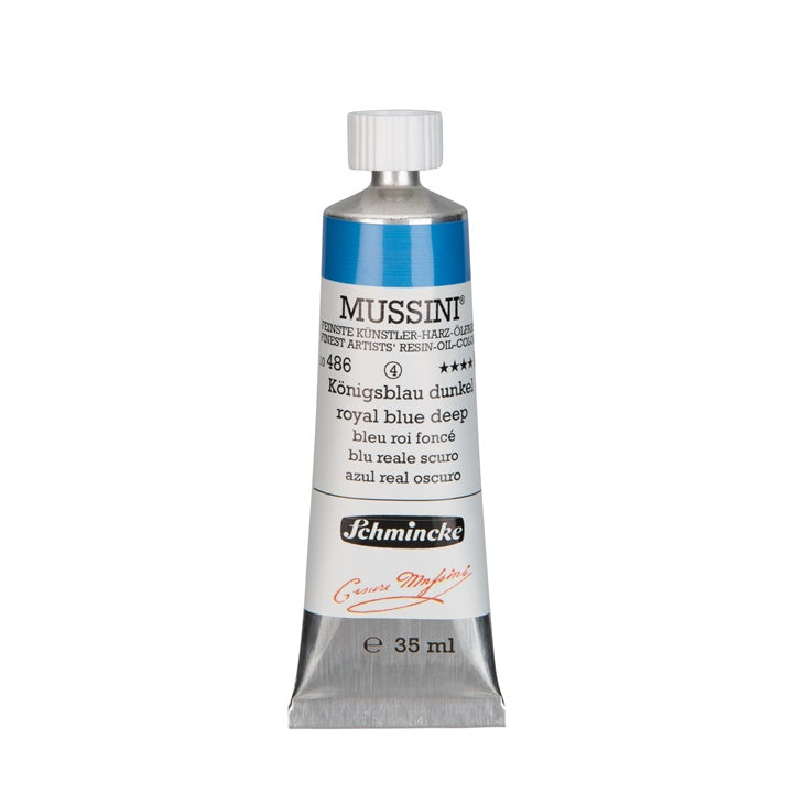 Colori ad olio Schmincke MUSSINI 35 ml – 486 Blu Reale Scuro