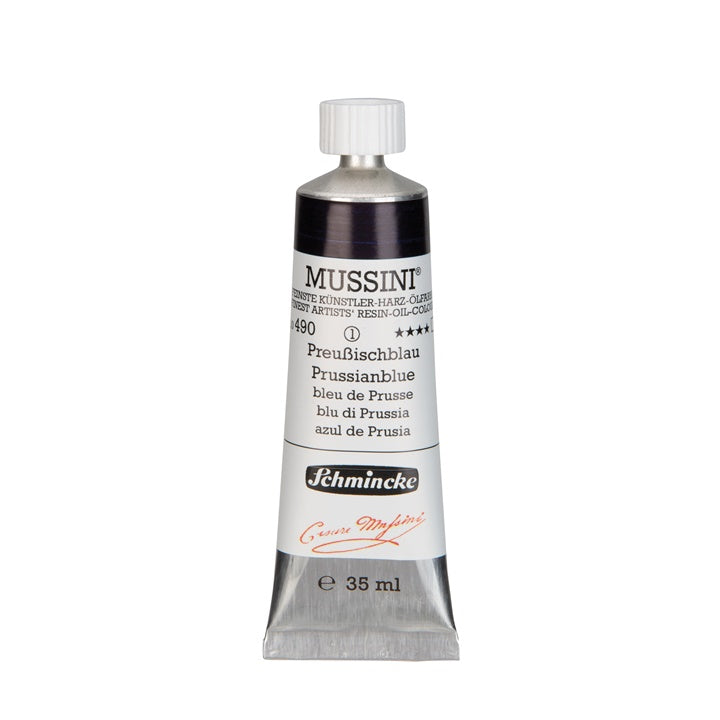 Colori ad olio Schmincke MUSSINI 35 ml – 490 Blu di Prussia