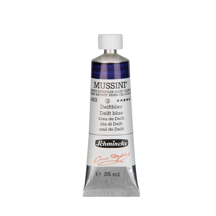 Colori ad olio Schmincke MUSSINI 35 ml – 493 Blu Delft