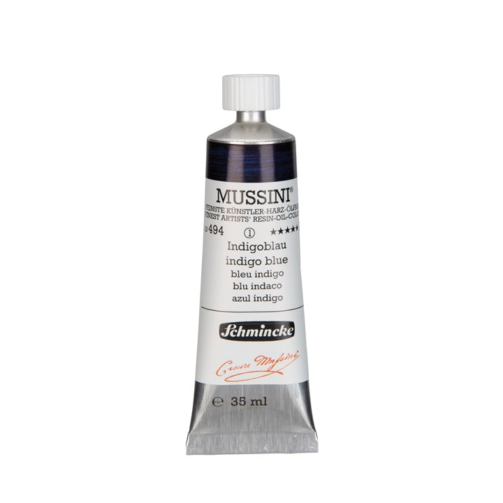 Colori ad olio Schmincke MUSSINI 35 ml – 494 Blu Indaco