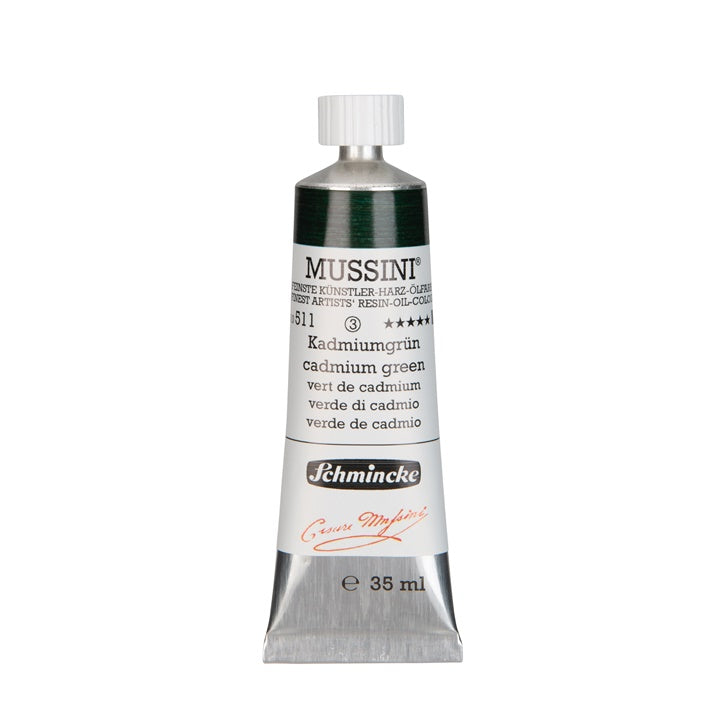 Colori ad olio Schmincke MUSSINI 35 ml – 511 Verde Cadmio