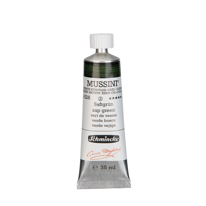Colori ad olio Schmincke MUSSINI 35 ml – 526 Verde Sap