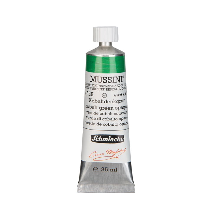 Colori ad olio Schmincke MUSSINI 35 ml – 528 Verde Cobalto Opaco