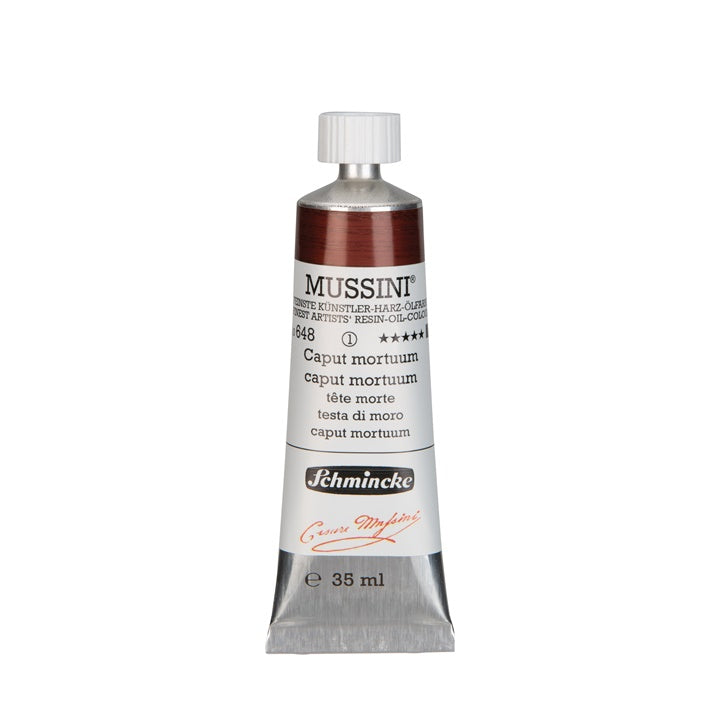 Colori ad olio Schmincke MUSSINI 35 ml – 648 Caput Mortuum