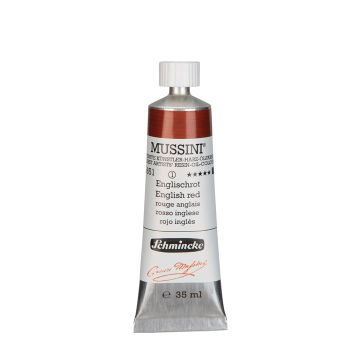 Colori ad olio Schmincke MUSSINI 35 ml – 651 Rosso Inglese
