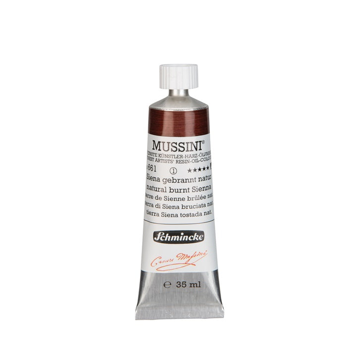 Colori ad olio Schmincke MUSSINI 35 ml – 661 terra di Siena naturale bruciata
