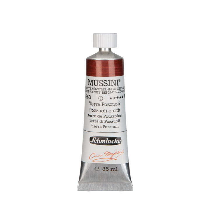 Colori ad olio Schmincke MUSSINI 35 ml – 663 Terra Pozzuoli
