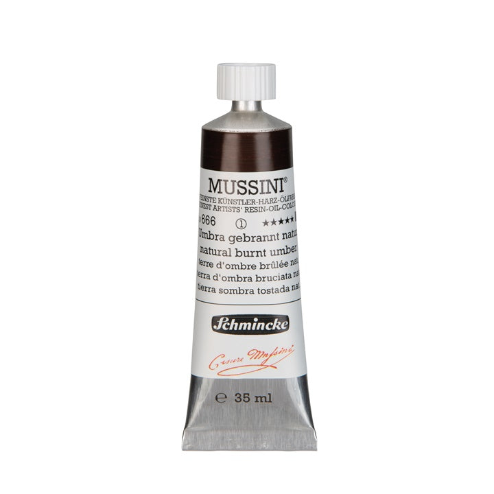 Colori ad olio Schmincke MUSSINI 35 ml – 666 Terra di Ombra Bruciata