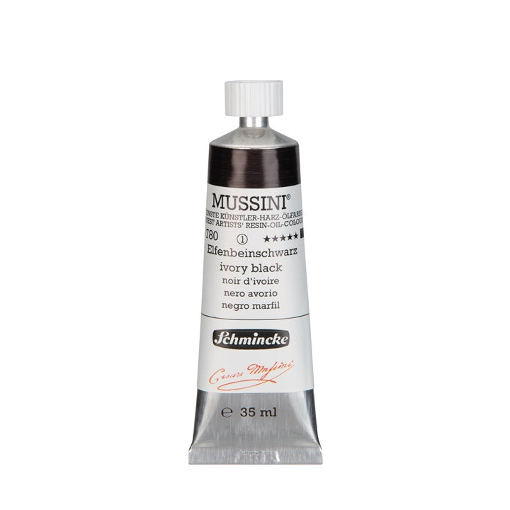 Colori ad olio Schmincke MUSSINI 35 ml – 780 Nero Avorio