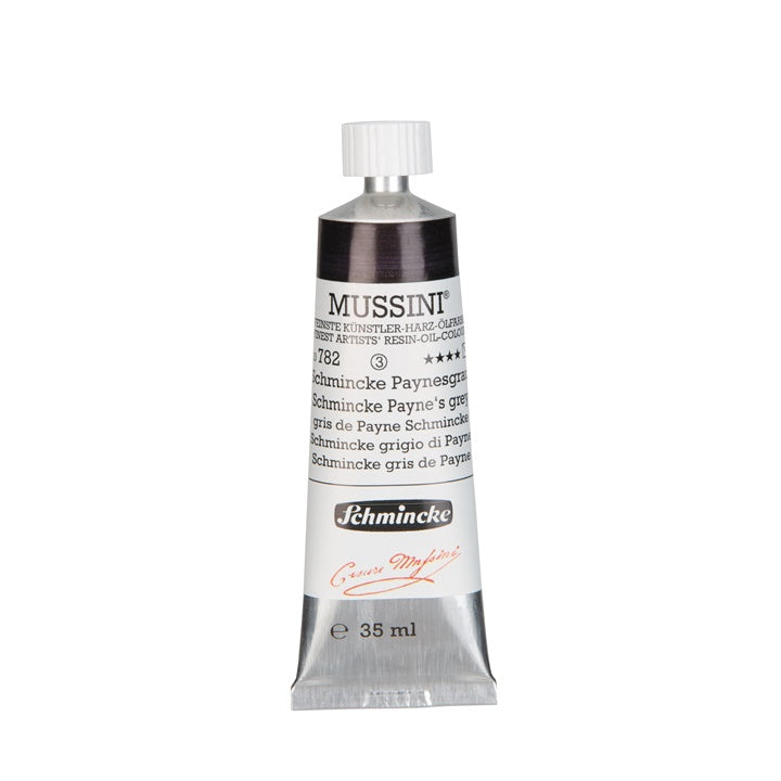 Colori ad olio Schmincke MUSSINI 35 ml – 782 Schmincke Paynes grigio
