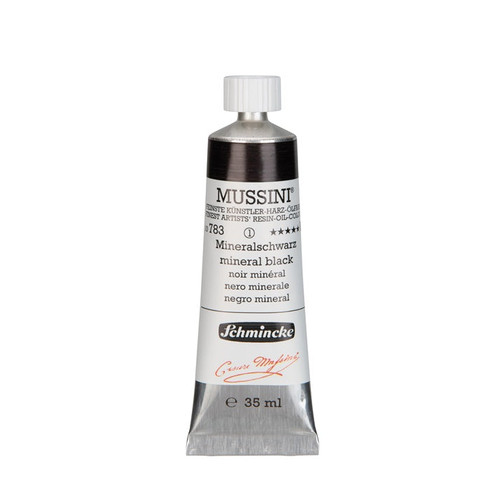 Colori ad olio Schmincke MUSSINI 35 ml – 783 Nero Minerale