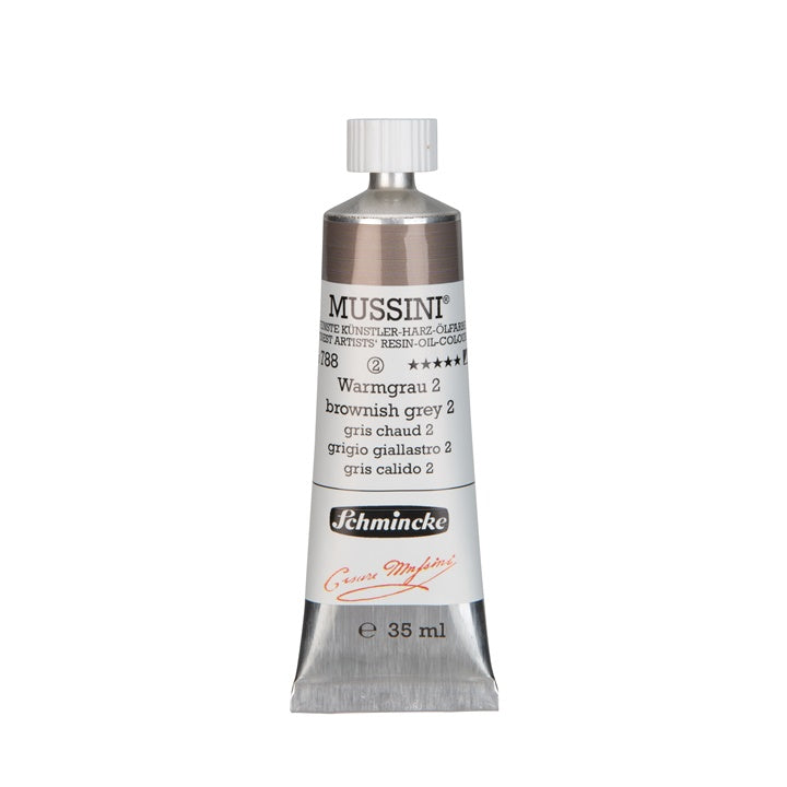 Colori ad olio Schmincke MUSSINI 35 ml – 788 marrone-grigio 2