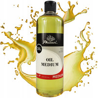 Olio di lino Phoenix per colori a olio 500 ml