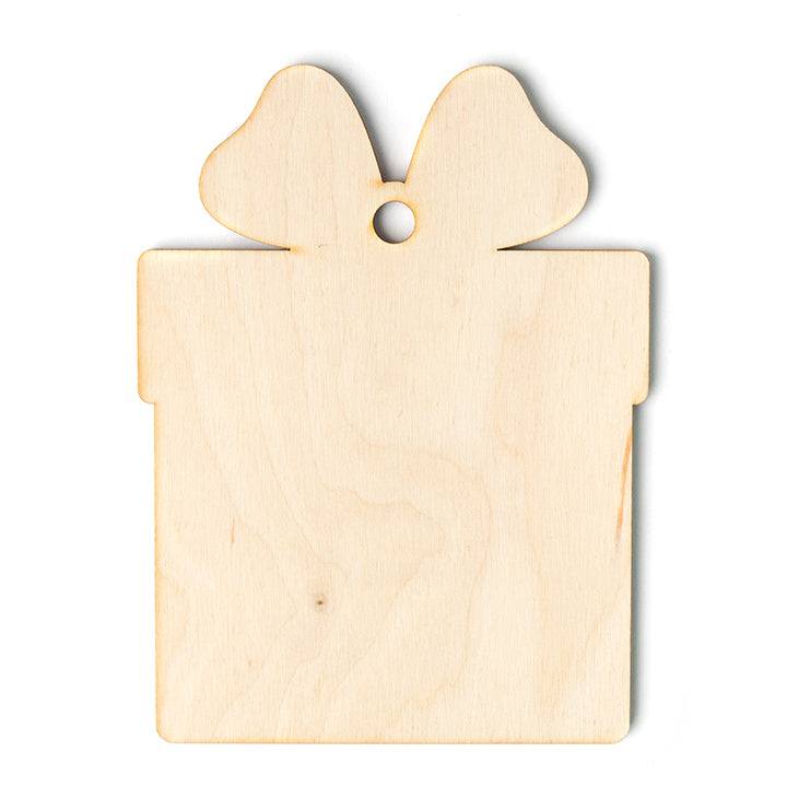 Ornamento natalizio in legno - confezione di 5 pezzi - MXH702d | misure diverse