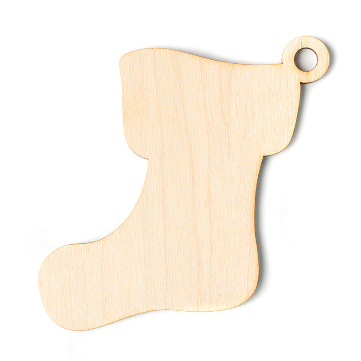 Ornamento natalizio in legno - confezione di 5 pezzi - MXH702po | misure diverse