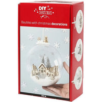 Pallina di Natale fai da te con decorazione — immagine 5