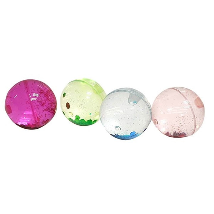 Pallina rimbalzante glitterata per bambini | varie tonalità — immagine 4