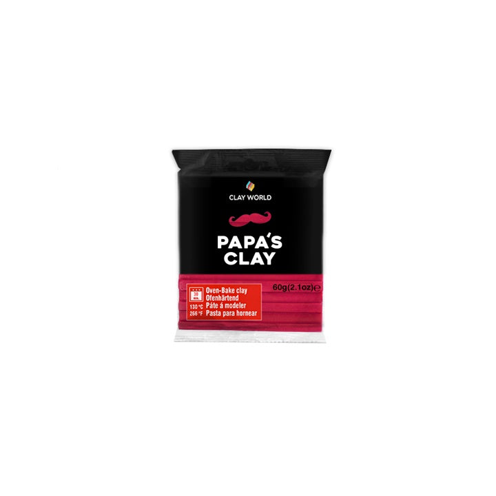 Papa's Clay Argilla polimerica 60g | Varie tonalità | diverse sfumature