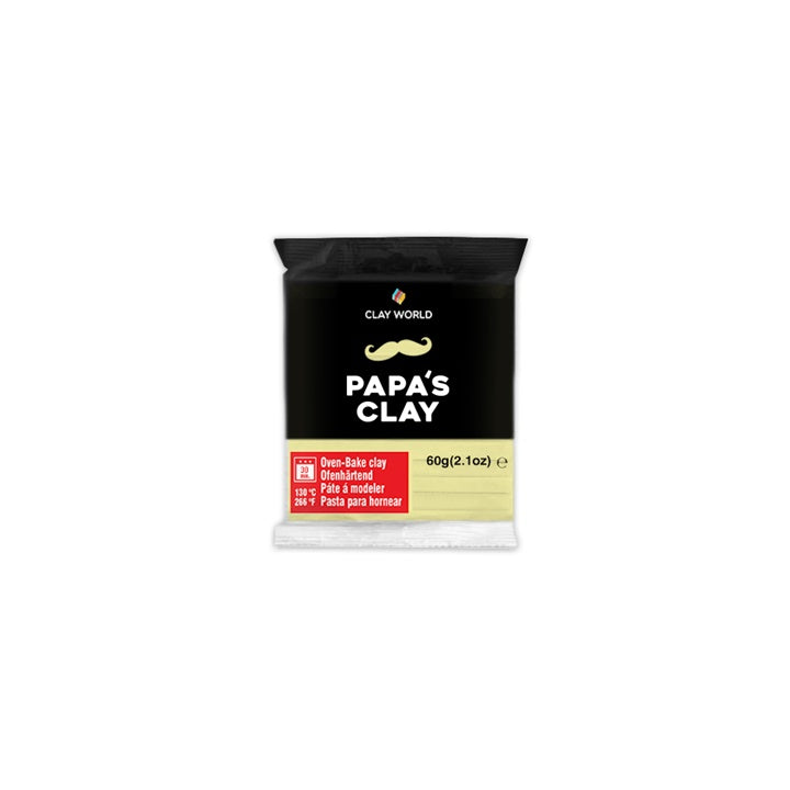 Papa's Clay Argilla polimerica 60g | Varie tonalità | diverse sfumature
