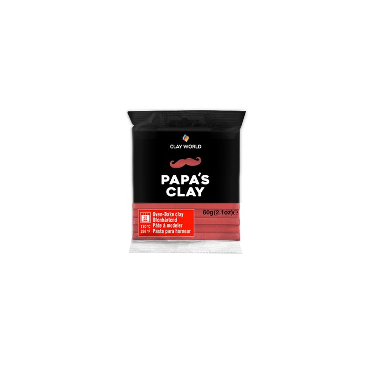 Papa's Clay Argilla polimerica 60g | Varie tonalità | diverse sfumature