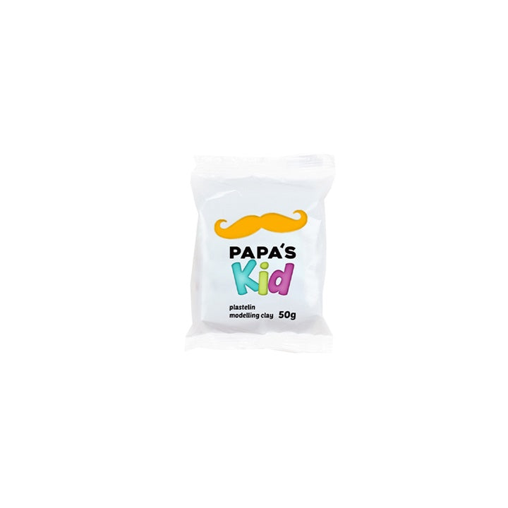 Papa's Kid Modelling Clay per bambini 50g | Varie tonalità