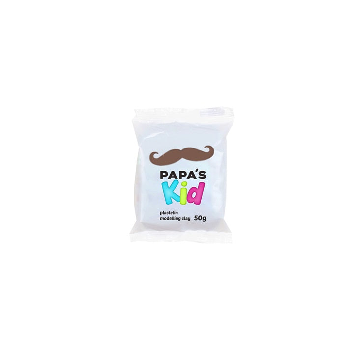Papa's Kid Modelling Clay per bambini 50g | Varie tonalità
