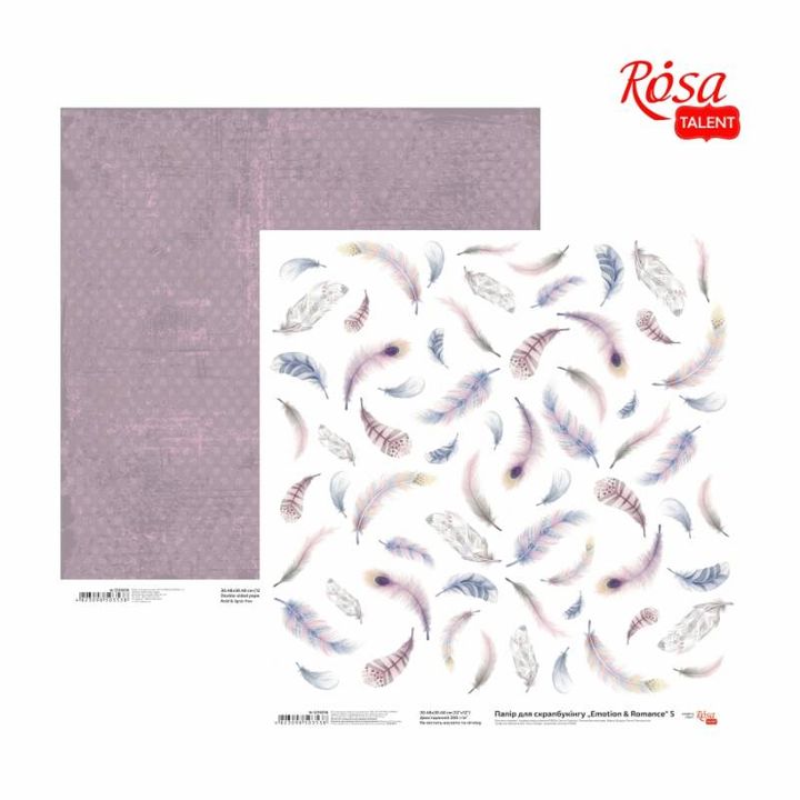 Carte per scrapbooking 30.48 x 30.48 cm Emotion and Romance – No. 5