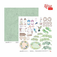 Carte per scrapbooking 30.48 x 30.48 cm Emotion and Romance – No. 8