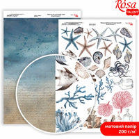 Carte per scrapbooking Ocean Dreams A4 – No. 7