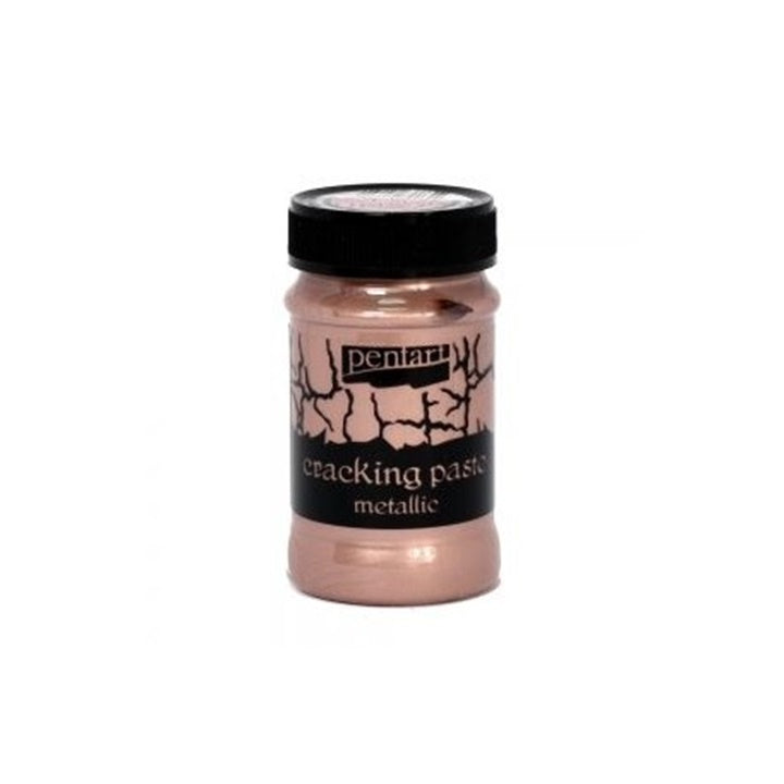 Pasta con l'effetto di crepe metallic Pentart 100 ml | colori diversi