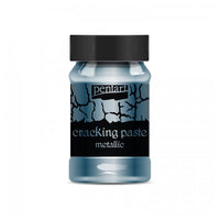 Pasta con l'effetto di crepe metallic Pentart 100 ml | colori diversi