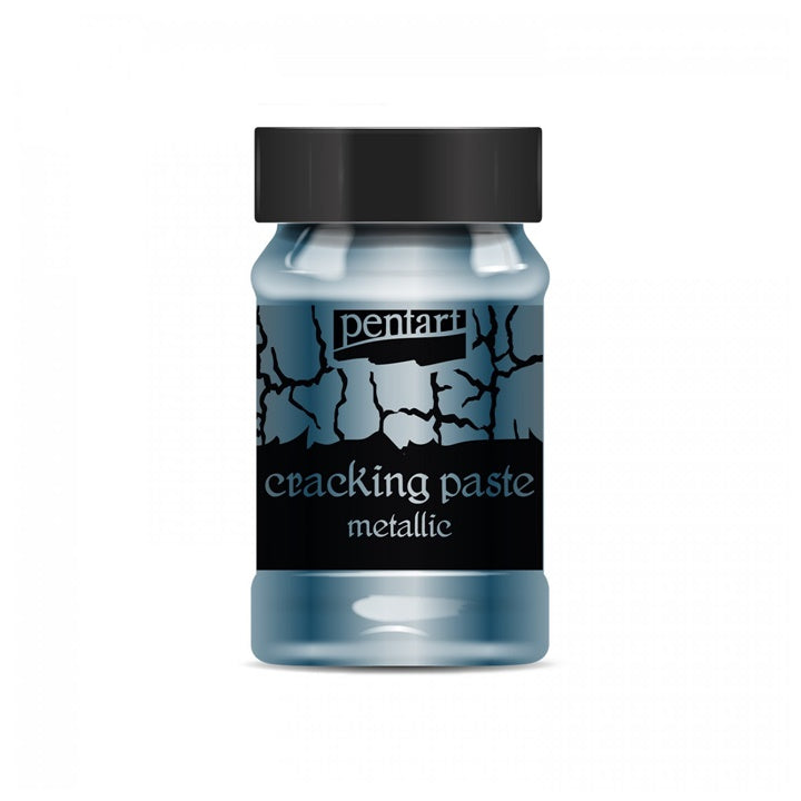 Pasta con l'effetto di crepe metallic Pentart 100 ml | colori diversi