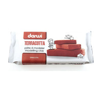 Pasta modellabile autoindurente DARWI 500 g – terracotta