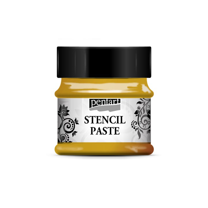 Pasta per stencil mettalizzata 50ml | colori diversi