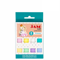 Pasta polimerica Rosa Talent - set Princess 8 x 20 g — immagine 1