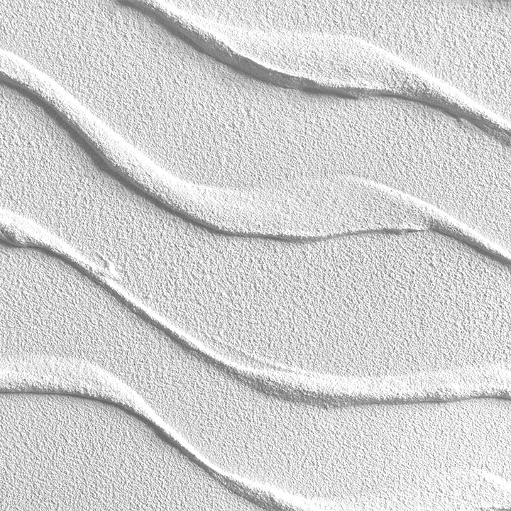Dettaglio della texture ondulata in rilievo della pasta 3D ARTMIE — superficie opaca a grana fine