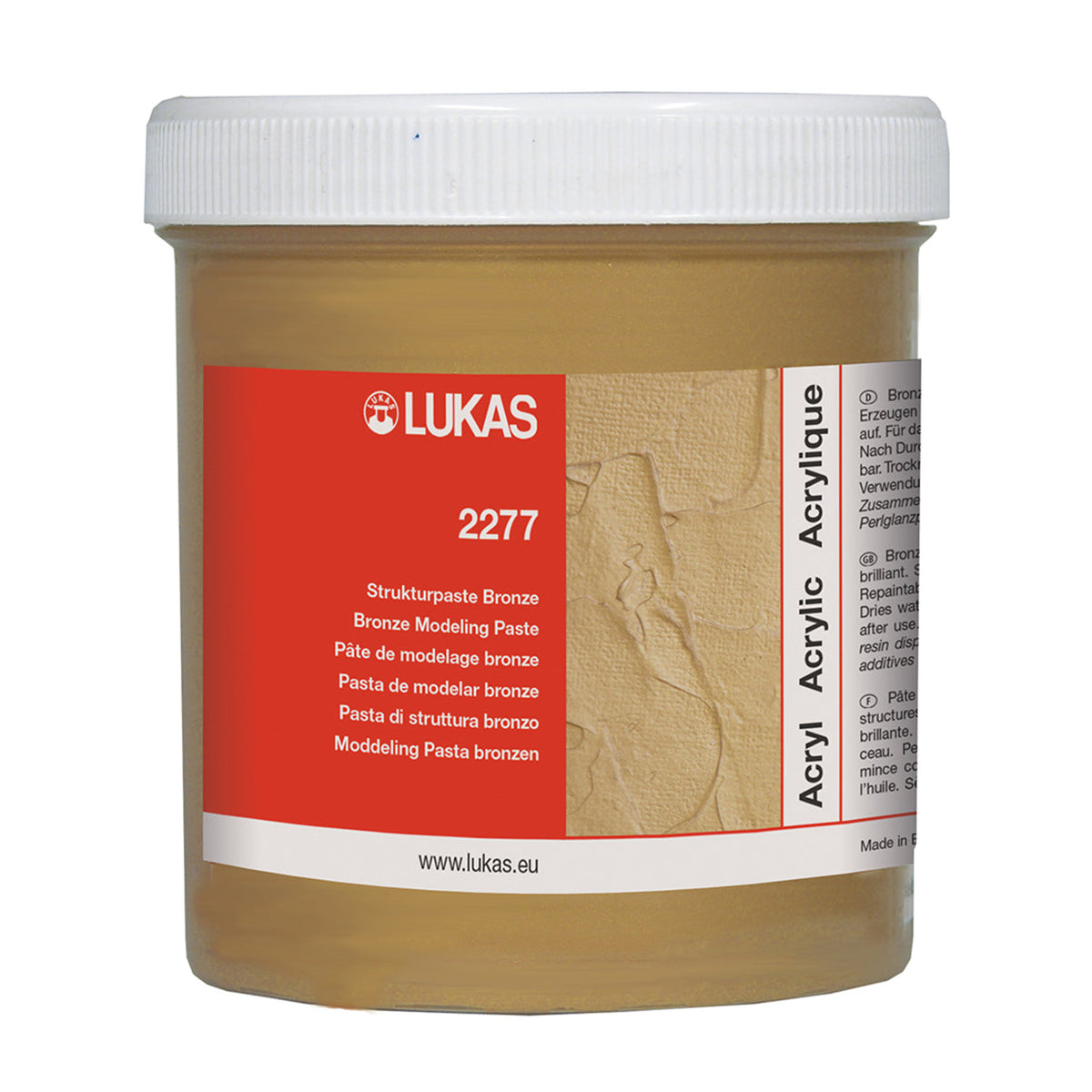 Pasta strutturale LUKAS metallica 250 ml – bronzo