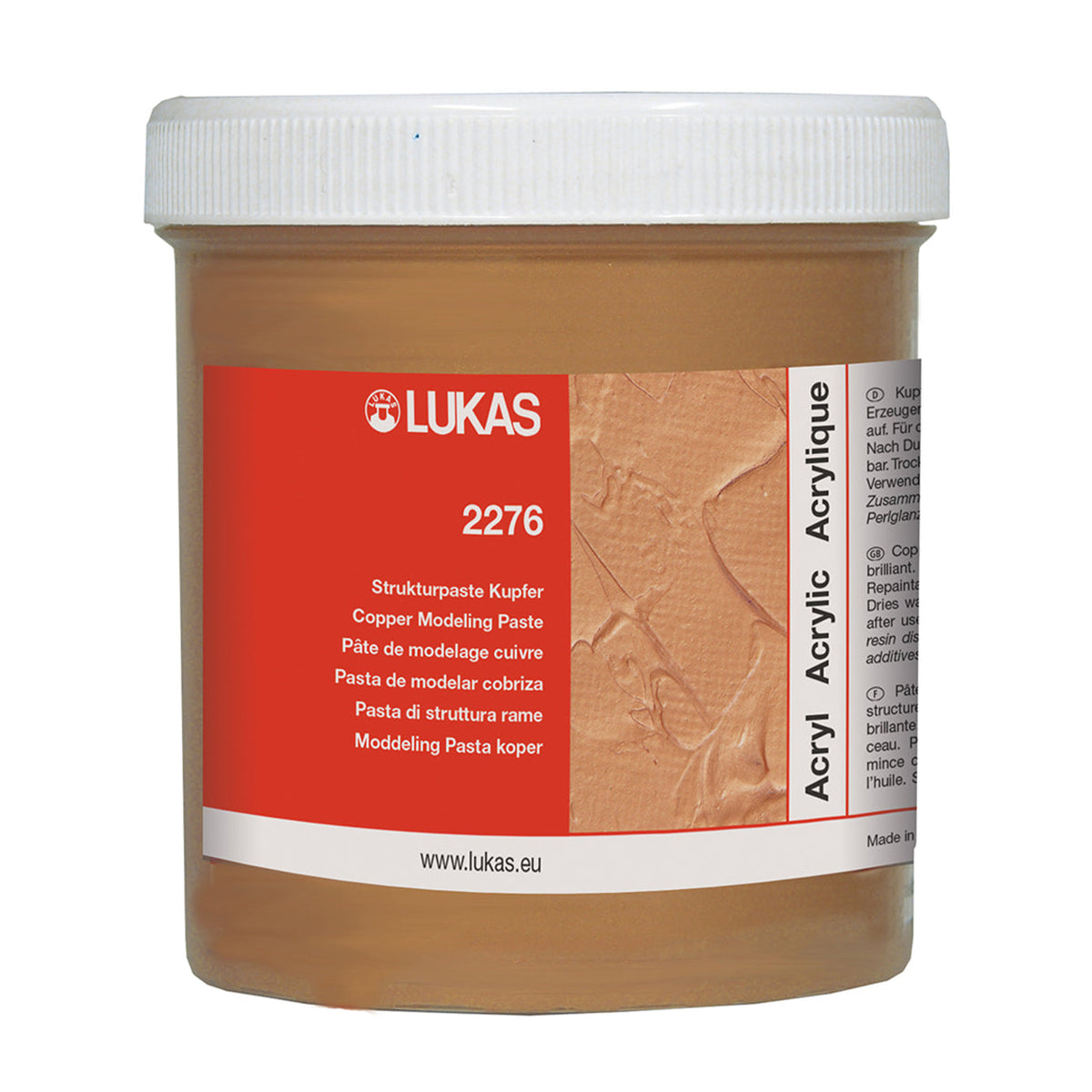 Pasta strutturale LUKAS rame 250 ml