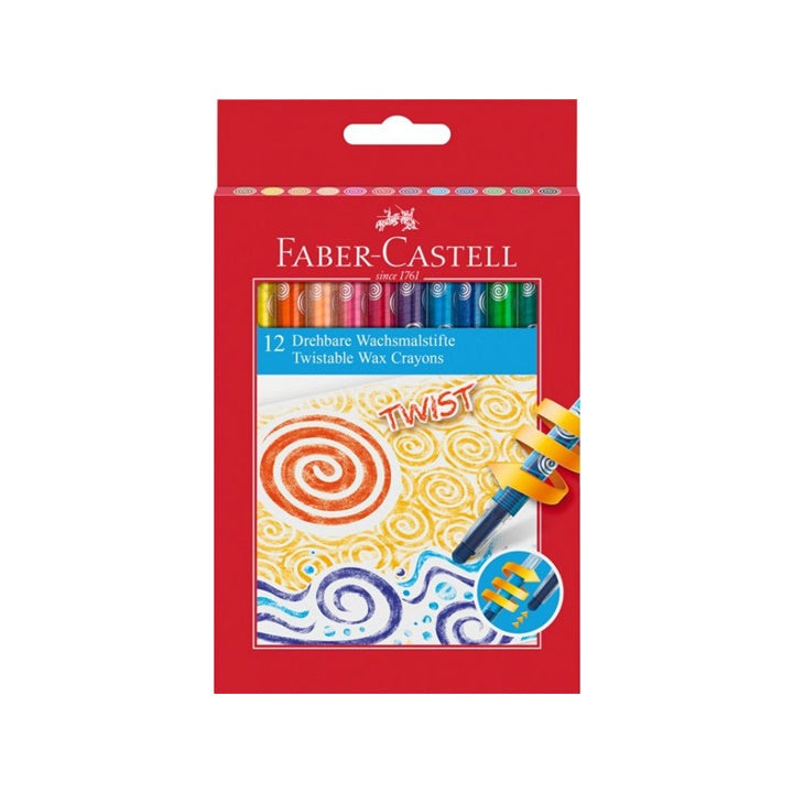 Pastelli a cera Faber Castell Twist | set diversi