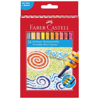 Pastelli a cera Faber Castell Twist | set diversi